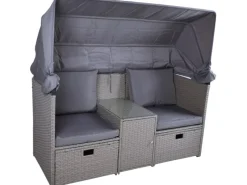 Relax-Lounge Saint-Tropez 75 cm x 170 cm x 170 cm Anthrazit*Garden Pleasure Clearance