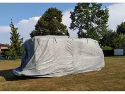 Garden Pleasure Schutzhüllen|Wohnmobil-Abdeckplane Größe M Grau