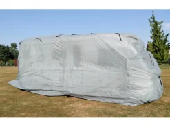 Wohnmobil-Abdeckplane Größe L Grau*Garden Pleasure