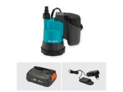 Akku-Klarwasser-Tauchpumpe 2000/2 18V P4A Ready-To-Use-Set*Gardena Best