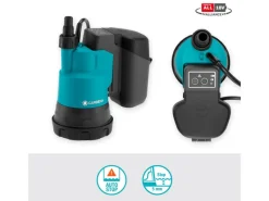 Akku-Klarwasser-Tauchpumpe 2000/2 18V P4A Ready-To-Use-Set*Gardena Best