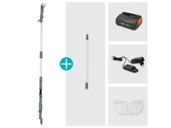 Gardena Kettensägen|Baumscheren|Akku-Teleskop-Baumschere HighCut 360/18V P4A Ready-To-Use Set