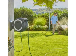 Akku-Wand-Schlauchbox PowerRoll XXL 18 V 40 m Power For All inkl. Akku*Gardena Sale