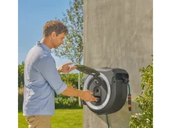 Akku-Wand-Schlauchbox PowerRoll XXL 18 V 40 m Power For All inkl. Akku*Gardena Sale