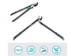 Gardena Gartenscheren|Baumscheren|Astschere EnergyCut Pro L Amboss-Schneidprinzip