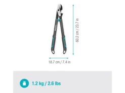 Astschere EnergyCut Pro S Bypass-Schneidprinzip für Grünes Frisches Holz*Gardena Online