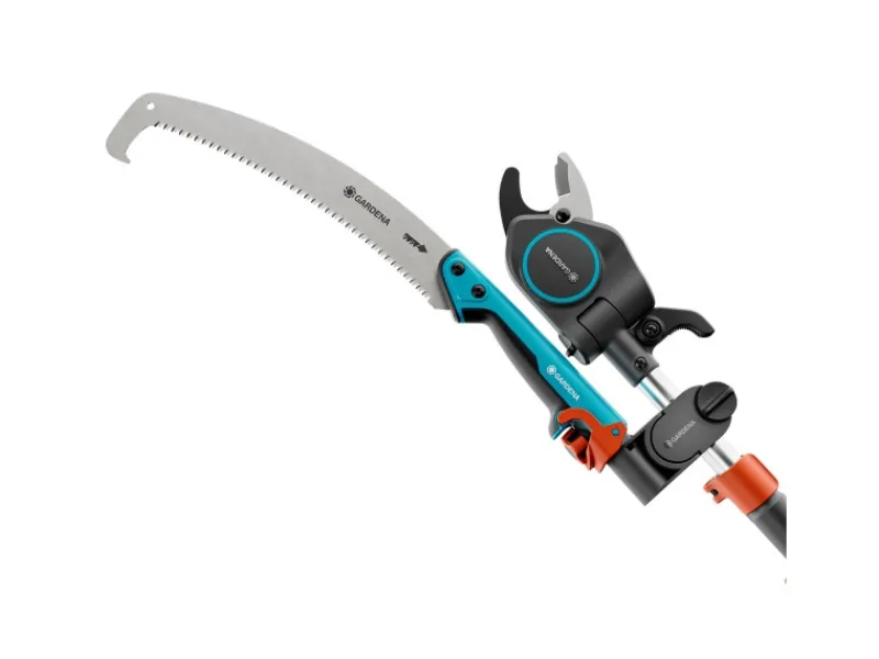 Gardena Heckenscheren|Baumscheren|Baum- und Strauchschneider-Set StarCut Pro L mit Säge und Adapter