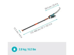 Gardena Heckenscheren|Baumscheren|Baum- und Strauchschneider-Set StarCut Pro L mit Säge und Adapter