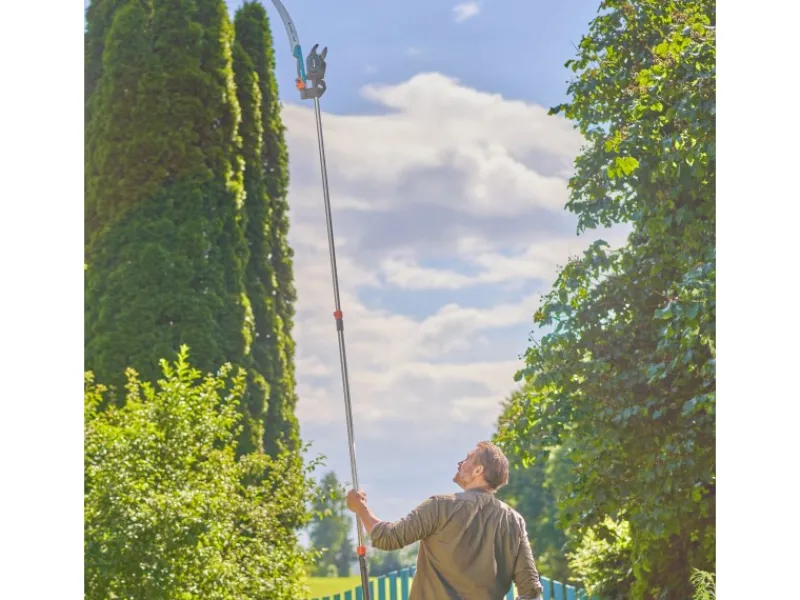 Gardena Heckenscheren|Baumscheren|Baum- und Strauchschneider-Set StarCut Pro L mit Säge und Adapter