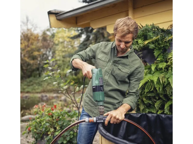 Gardena Wasserpumpe|Bohrmaschinenpumpe