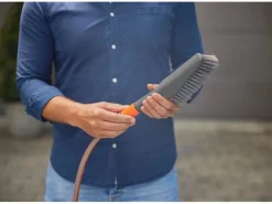 Cleansystem Handbürste Soft S mit Schlauchanschluss Anthrazit*Gardena Hot
