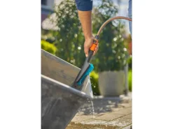 Cleansystem Handbürste Hard S mit Schlauchanschluss Anthrazit*Gardena