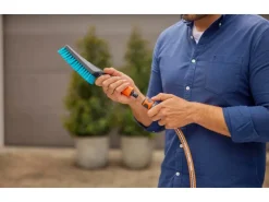 Cleansystem Handbürste Hard S mit Schlauchanschluss Anthrazit*Gardena