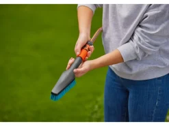 Cleansystem Handbürste Hard S mit Schlauchanschluss Anthrazit*Gardena