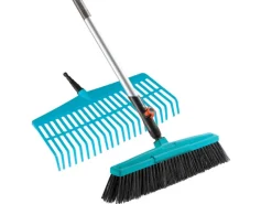 Combisystem-Komplettangebot mit Besen, Rechen und Stiel*Gardena Outlet