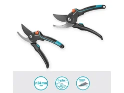 Gartenschere PremiumCut Pro Frisches Holz Bypass 24 mm*Gardena Discount