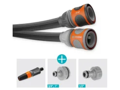 Liano™ Life 25 m Set mit Gartenschlauch, Spritze und mehr 13 mm (1/2