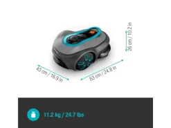 Mähroboter-Set Sileno Smart Free 800 m² kabellos*Gardena Best