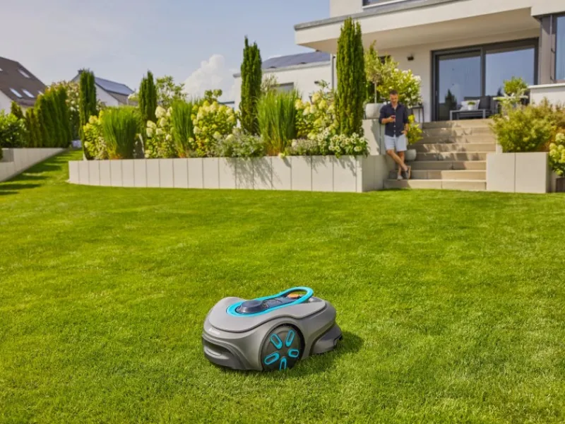 Mähroboter-Set Sileno Smart Free 800 m² kabellos*Gardena Best