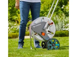 Schlauchwagen Set Aqua Roll M mit 30 m Schlauch & Zubehör*Gardena Hot