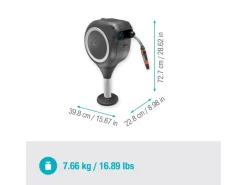 Terrassen-Schlauchbox RollUp S mit 15 m Gartenschlauch*Gardena Clearance