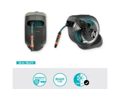 Wand-Schlauchbox RollUp M mit 20 m Gartenschlauch*Gardena Discount