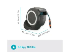 Wand-Schlauchbox RollUp M mit 20 m Gartenschlauch*Gardena Discount