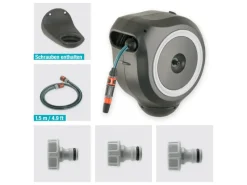 Wand-Schlauchbox RollUp M mit 20 m Gartenschlauch*Gardena Discount