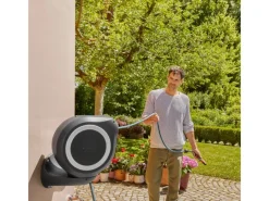 Wand-Schlauchbox RollUp M mit 20 m Gartenschlauch*Gardena Discount