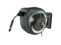 Wand-Schlauchbox Roll Up M/L Weiß mit 25 m Gartenschlauch*Gardena Online