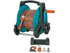 Gardena Gartenschlauchwagen|Wand-Schlauchtrommel Classic 50 Set 20 m