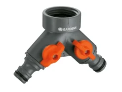 Gardena Schlauch Kupplungen|2-Wege-Ventil 26,5 mm (G 3/4")