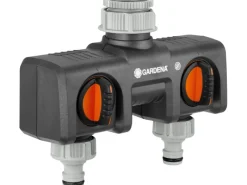 Gardena Schlauch Kupplungen|Campingzubehör|2-Wege-Verteiler