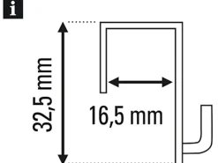 Gardinia Rechen|Dekohaken Transparent