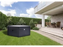 Outdoor Whirlpools|GardWell Whirlpool Unos aufblasbar 6 Personen achteckig Ø 193 cm x 70 cm