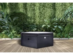 Outdoor Whirlpools|GardWell Whirlpool Unos aufblasbar 6 Personen achteckig Ø 193 cm x 70 cm