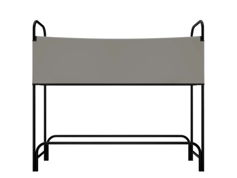 Kaminholzregal Metall Holzunterstand Abdeckung Stapelhilfe 130x30x117cm*Garmio Best