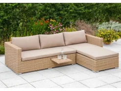 Garten Eckbank-Gruppe Veneto 2-tlg. Natur*Merxx Discount