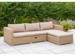 Garten Eckbank-Gruppe Veneto 2-tlg. Natur*Merxx Discount
