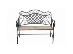 Gartenbank Amarillo 2-Sitzer Mosaik 97 x 115 x 57 cm*Garden Pleasure Discount