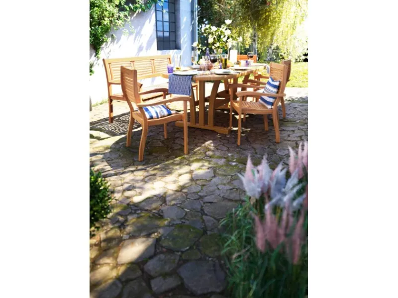 Gartenbank Chelsea 3-Sitzer FSC® 90 cm x 158 cm x 62 cm* Best