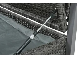 Gartenbank Ferrara Polyrattan 2-Sitzer 86 x 118 x 58 cm*Garden Pleasure Outlet