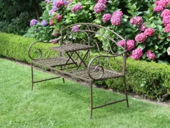 Gartenbank Saket 2-Sitzer 96 x 146 x 53 cm*Garden Pleasure Online