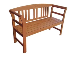 Gartenbank San Jose mit Rose 2-Sitzer 82 x 130 x 45 cm*Garden Pleasure Sale