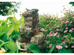 AcquaArte Brunnenpumpe|Gartenbrunnen|Gartenbrunnen-Set Chios