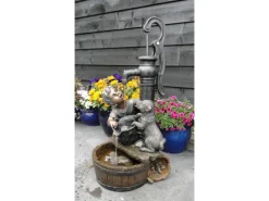 AcquaArte Brunnenpumpe|Gartenbrunnen|Gartenbrunnen-Set Regina