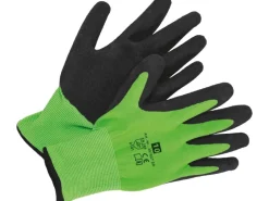 Gartenhandschuh Latex-Teilbeschichtung Grün Größe 8*LUX-TOOLS Hot