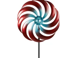 Gartenstab Windrad 115 cm Rot Gold* Outlet