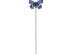 Gartenstecker Schmetterling 95 cm Blau* Outlet