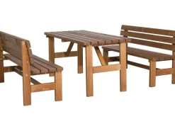 Gartentisch das Tessin Rechteckig Braun 73 cm x 150 cm* Outlet